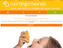 Tablet Screenshot of naranjamania.com